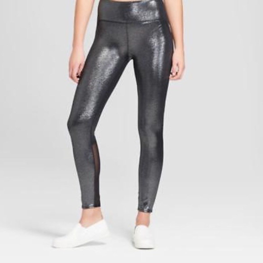 NWT JoyLab Metallic Leggings